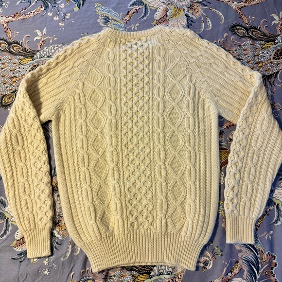 Roberto Glion Vintage Wool Knit Large Sweater - Picture 2 of 4